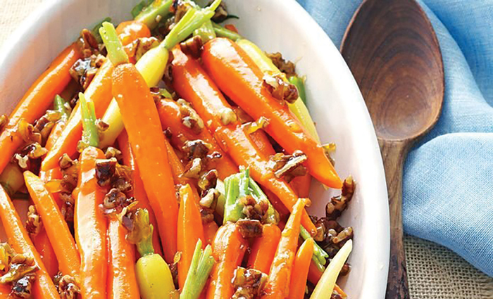 Let carrots star as an Easter side