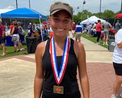 Caledonia’s Sunny Logan wins state tennis title