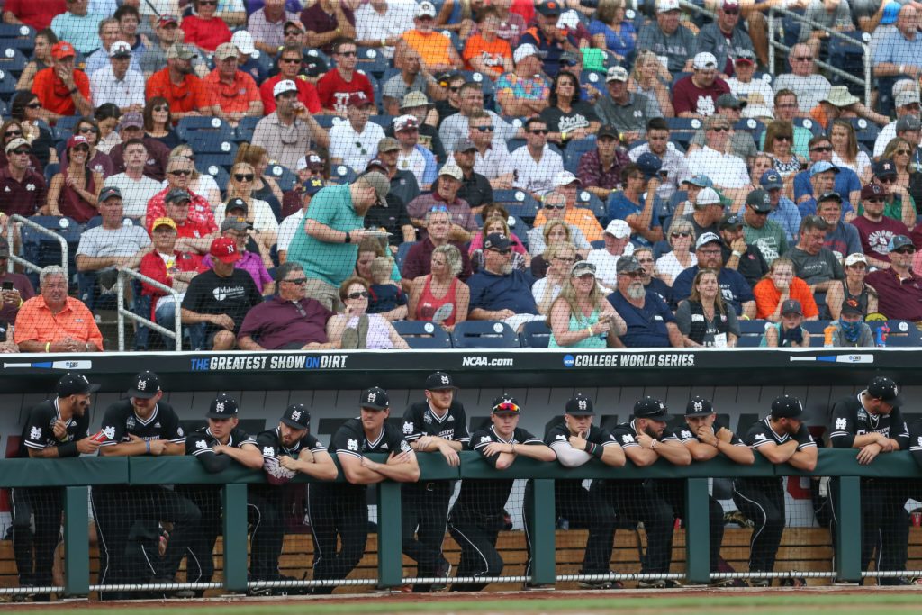 ‘It feels like yesterday’: Elijah MacNamee shares memories of Mississippi State’s wild CWS walk-off against Auburn