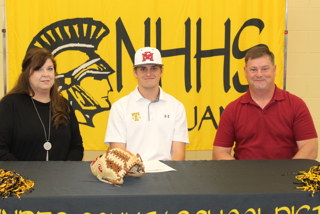 New Hope senior Zac Butler signs to play baseball at EMCC