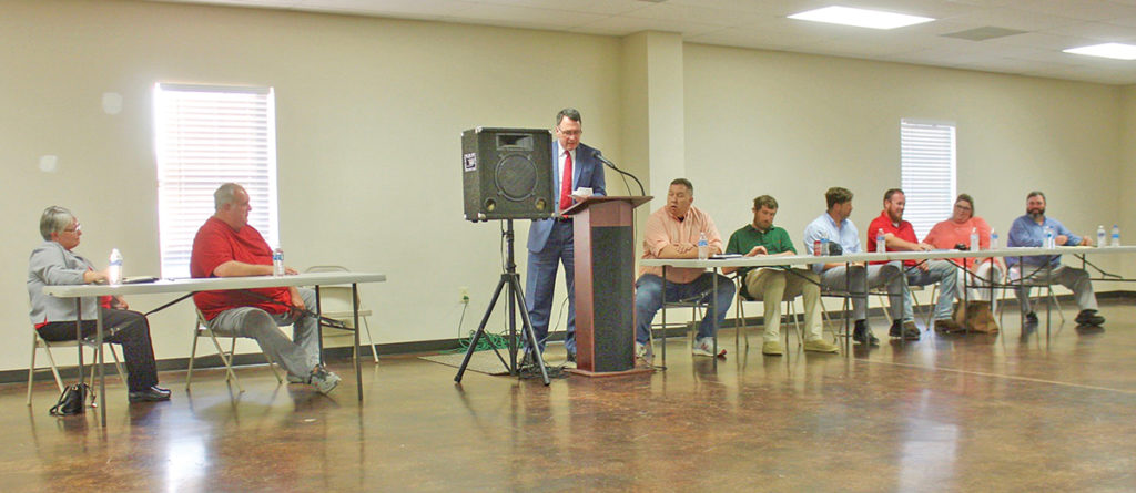 Caledonia candidates discuss annexation, alcohol sales