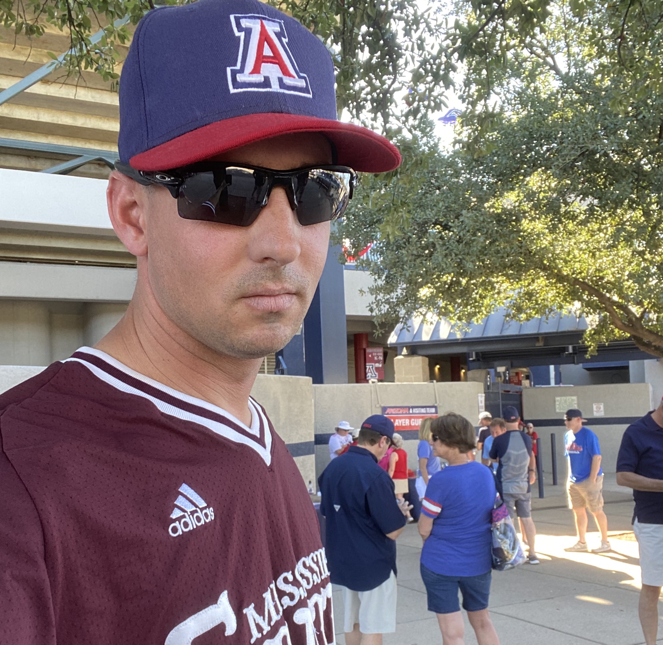 mississippi state adidas baseball hat