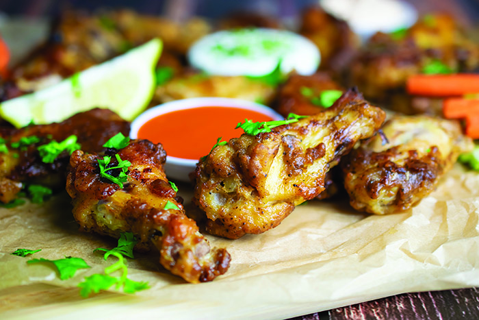 Rally with crowd with a masterful gameday menu