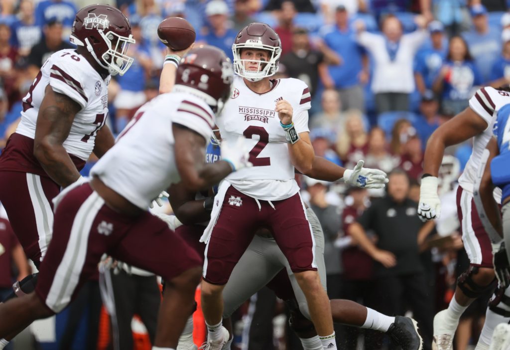 In historic game, Mississippi State QB Will Rogers still shows room for improvement