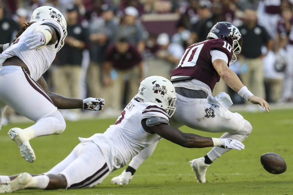 We Re Getting Closer Offense Clicks For Mississippi State In Upset Of No 15 Texas A M The Dispatch