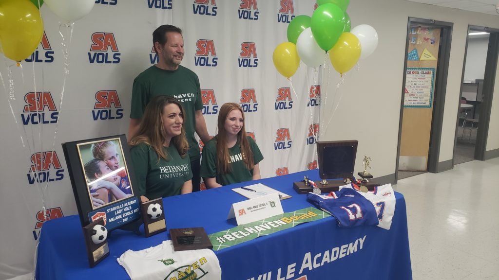 Three SA soccer players sign letters of intent
