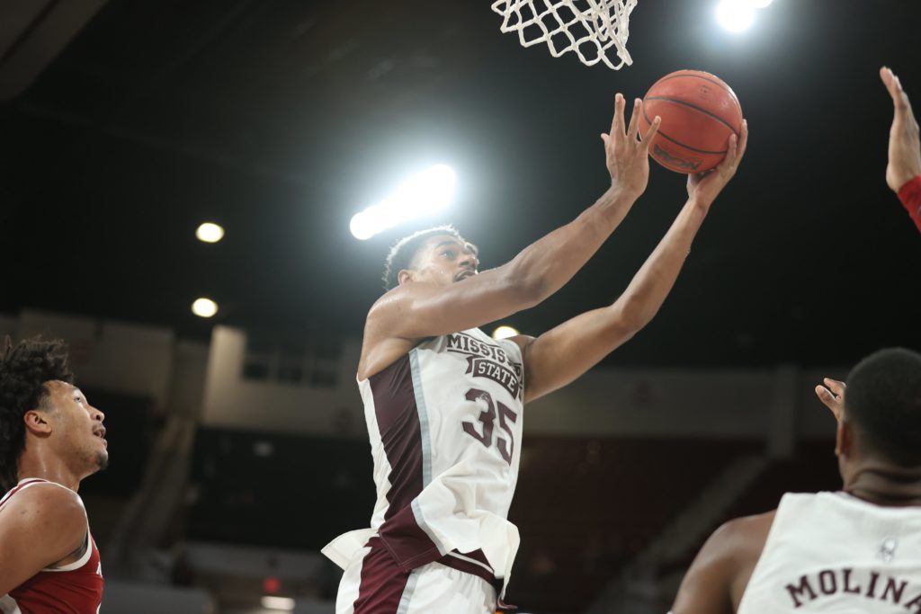 ‘Great to be back’: Tolu Smith leads Mississippi State men’s basketball over Arkansas in SEC opener