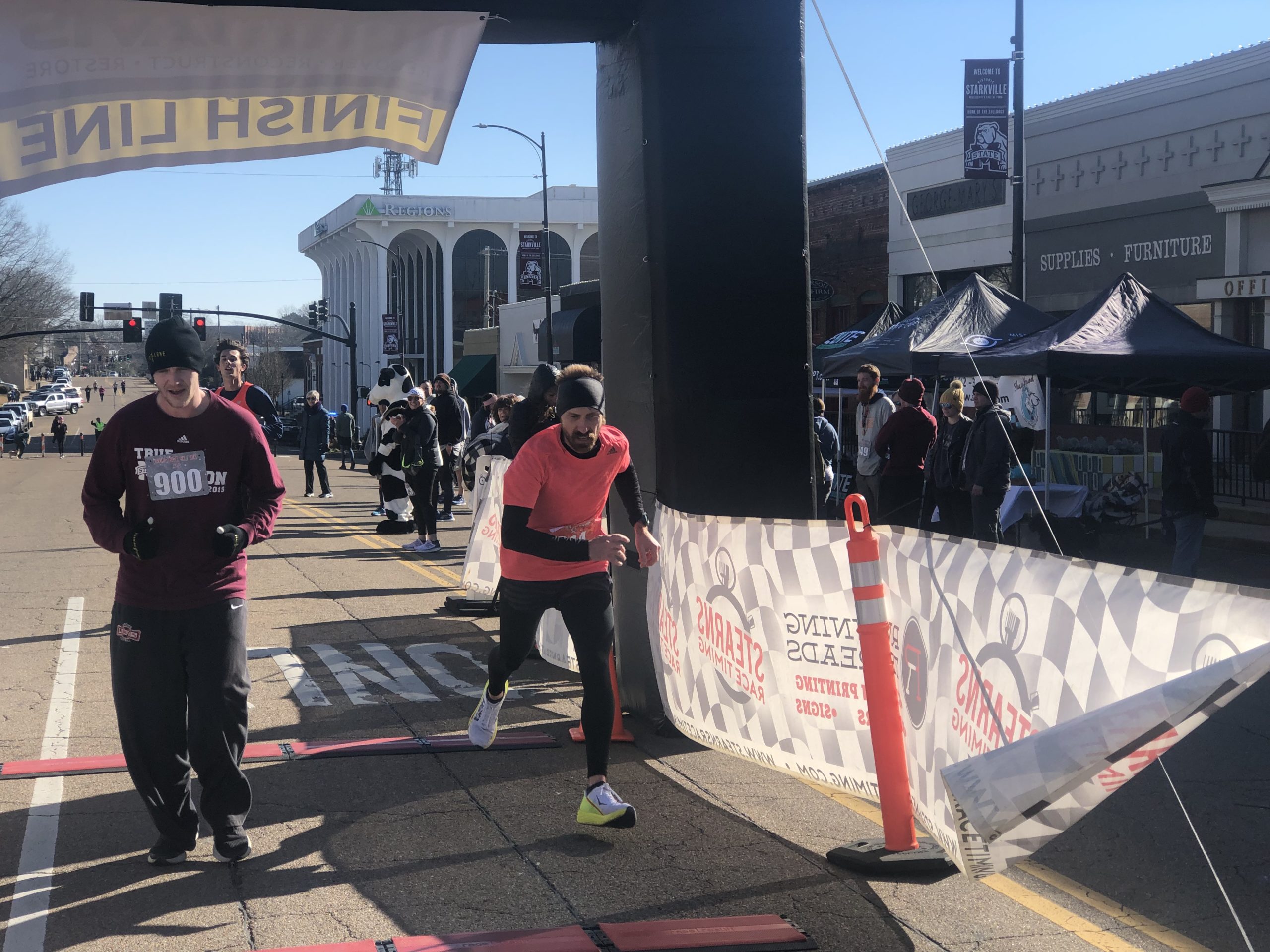 SKY Men's Columbus Marathon Finisher Crew Neck - Columbus Running Company