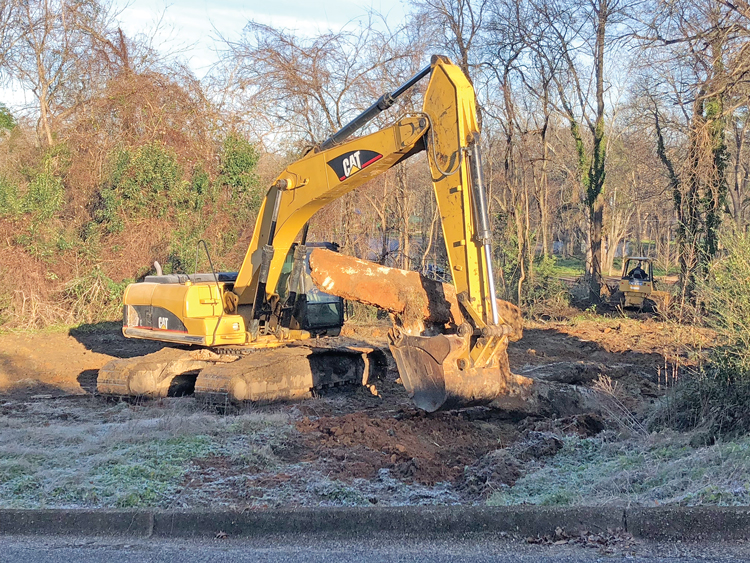 Photo: Burns Bottom cleanup