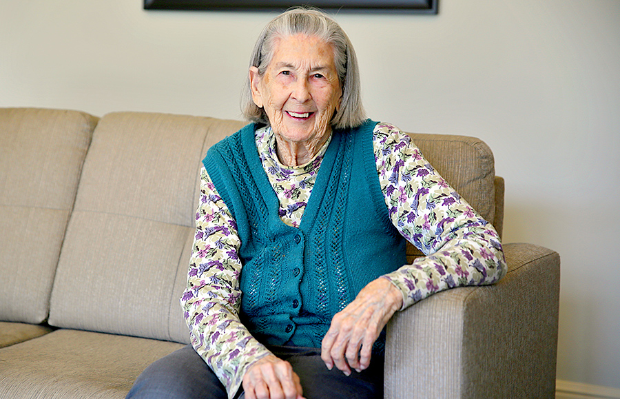 Centenarian recalls her time at EMJC fondly