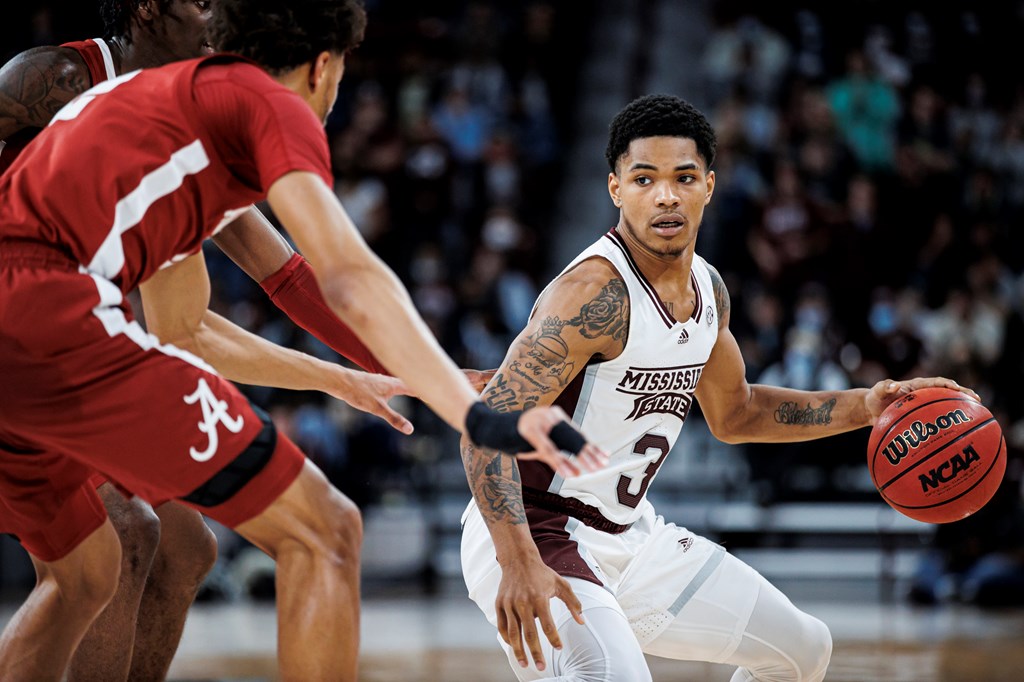 Howland expects more from Shakeel Moore as Mississippi State, Alabama face off again