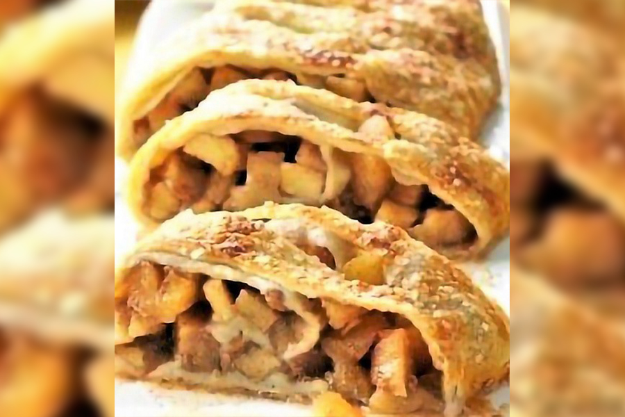 ‘Stop, drop and roll’ also applies to the perfect apple strudel