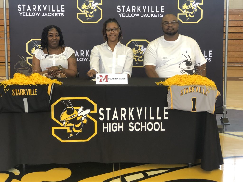 Starkville’s Nakeria Scales signs to play basketball at EMCC