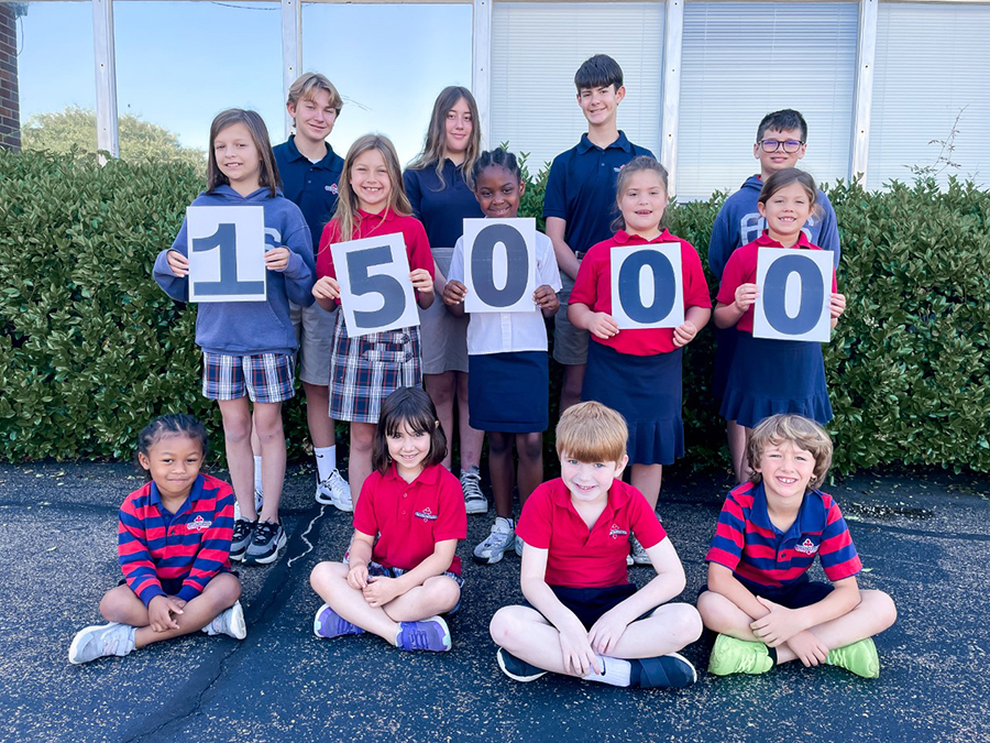 Annunciation Catholic School students raise over $15,000 for charities