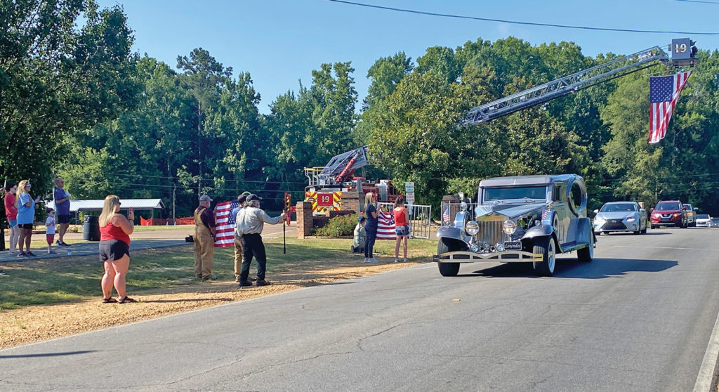 Photo: Bradford Freeman laid to rest