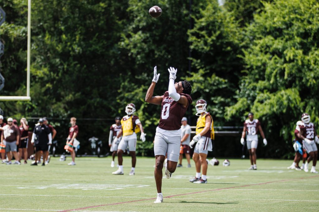 Mississippi State football notebook: Bulldogs don pads Sunday to cap first weekend of camp