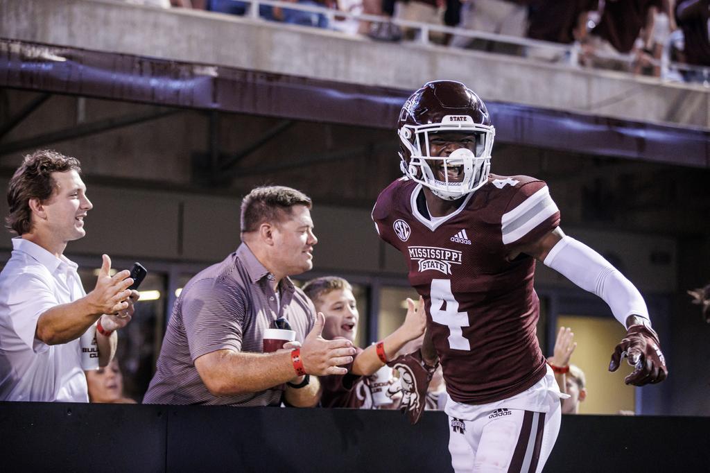 Caleb Ducking’s talent, celebration on display as Mississippi State football beats down Bowling Green