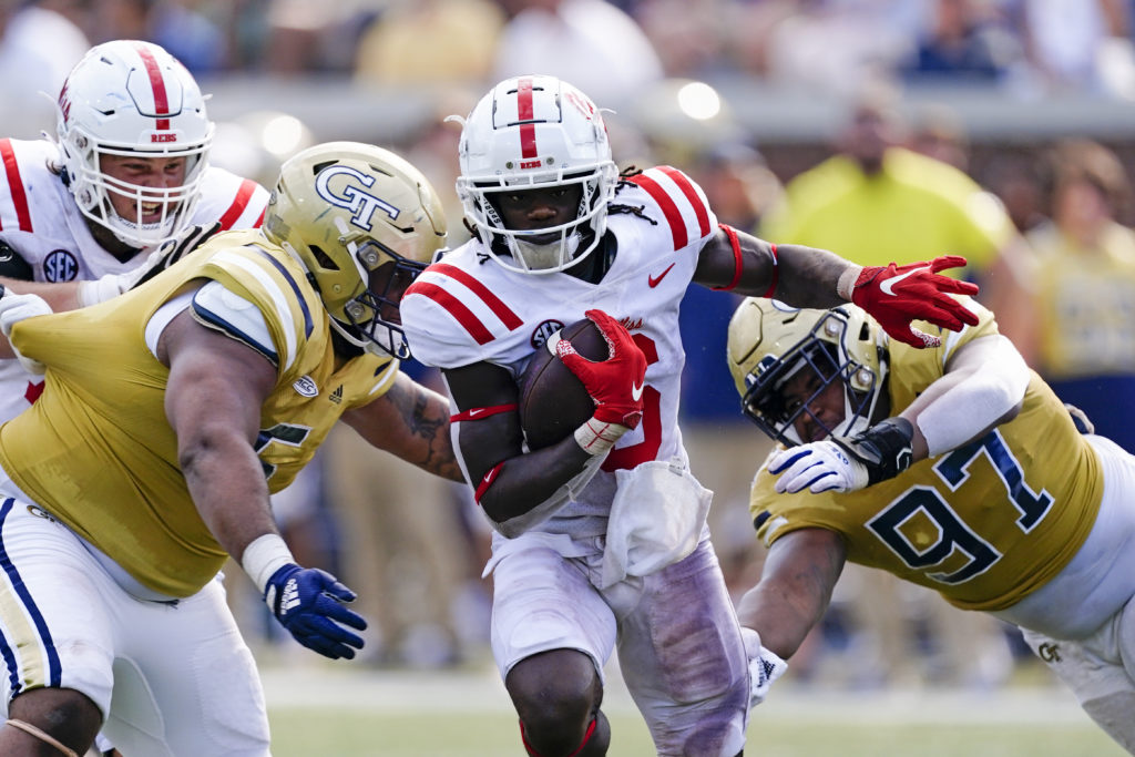 Ole Miss football: Rising Rebels relying on run game right now