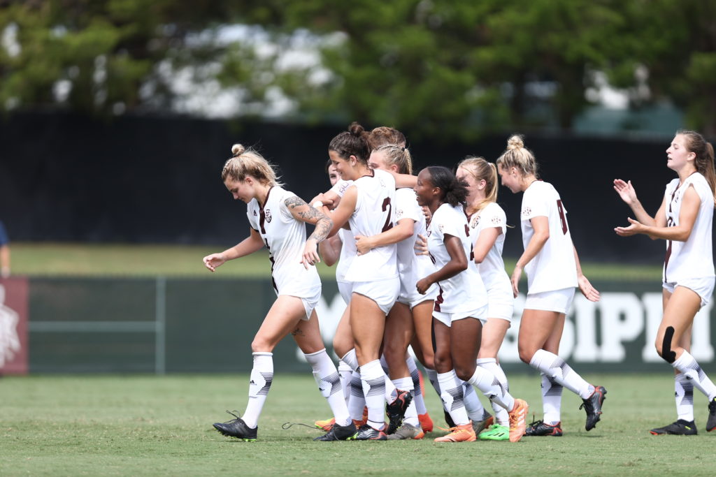 Mississippi State soccer scores twice late in comeback win over Louisiana Tech