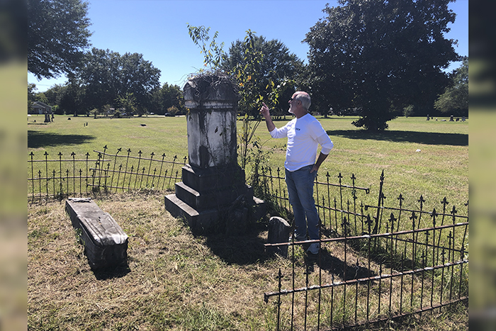 Maintenance woes, ownership questions plague part of Sandfield cemetery