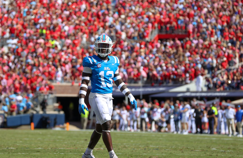 Yes, Ole Miss safeties really play rock, paper, scissors to decide who starts