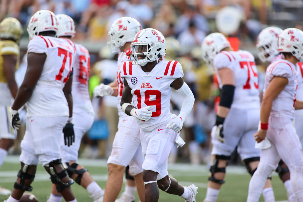 ‘It’s definitely surreal’: Ole Miss wide receiver Dayton Wade is smiling from ear to ear