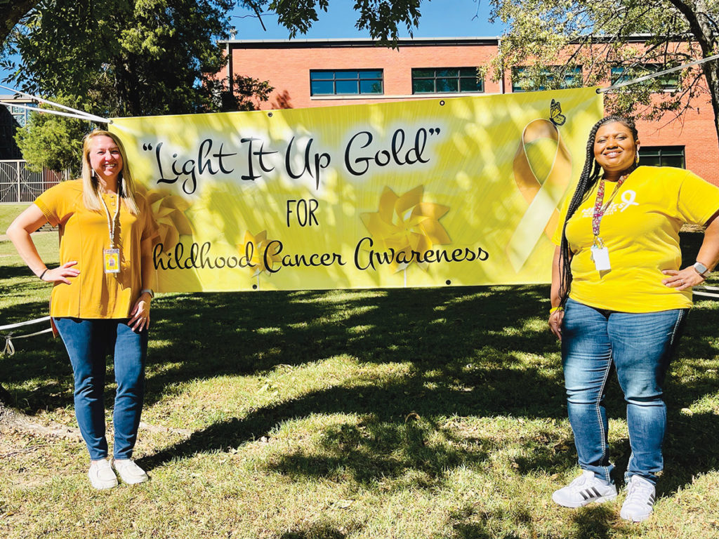 ‘No one fights alone’: Two mothers recount their stories during school’s annual cancer assistance drive