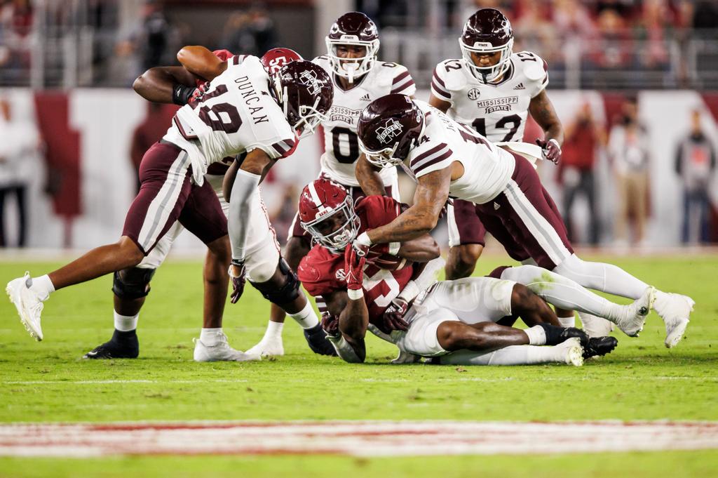 Bulldog stats breakdown: Mississippi State’s run defense rebounds at Alabama