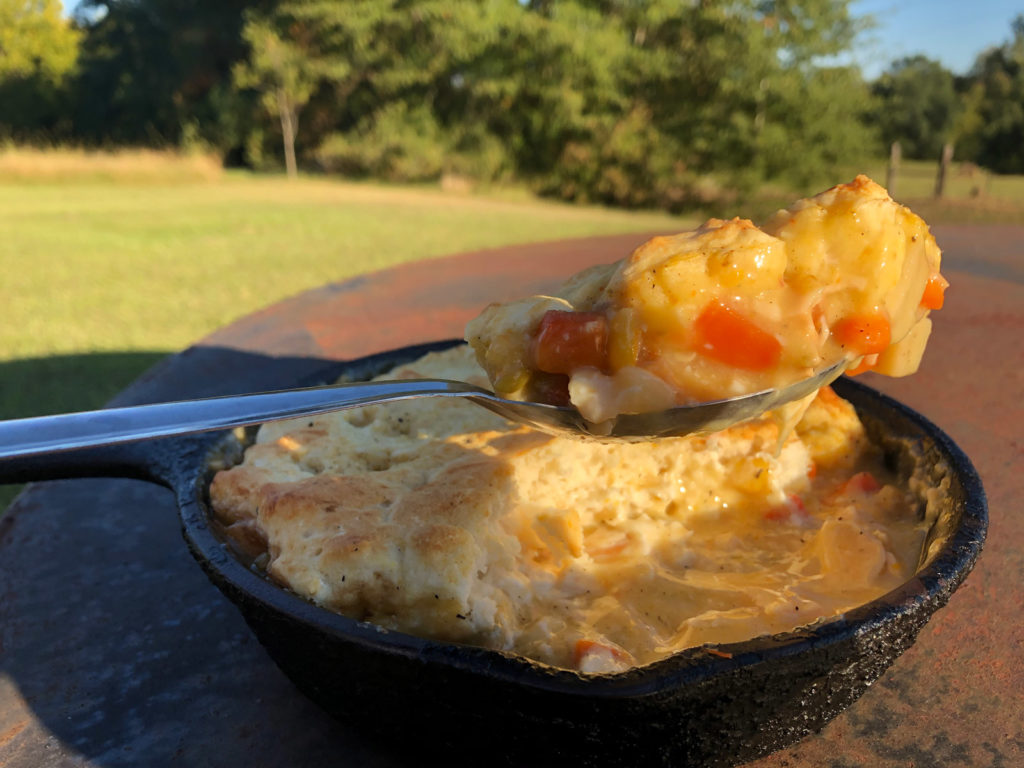 Shelf stable ingredients combine to make hearty meal