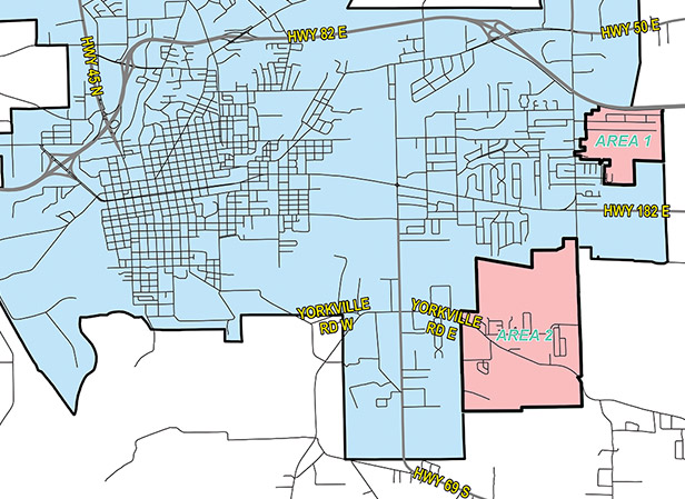 Columbus City Limits Map   Columbus Large Annexation Map Copy 