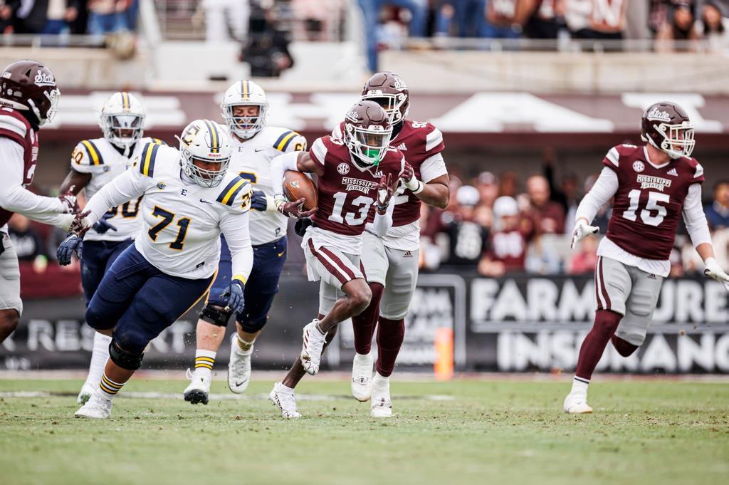 PHOTO: Mississippi State's Egg Bowl uniforms 