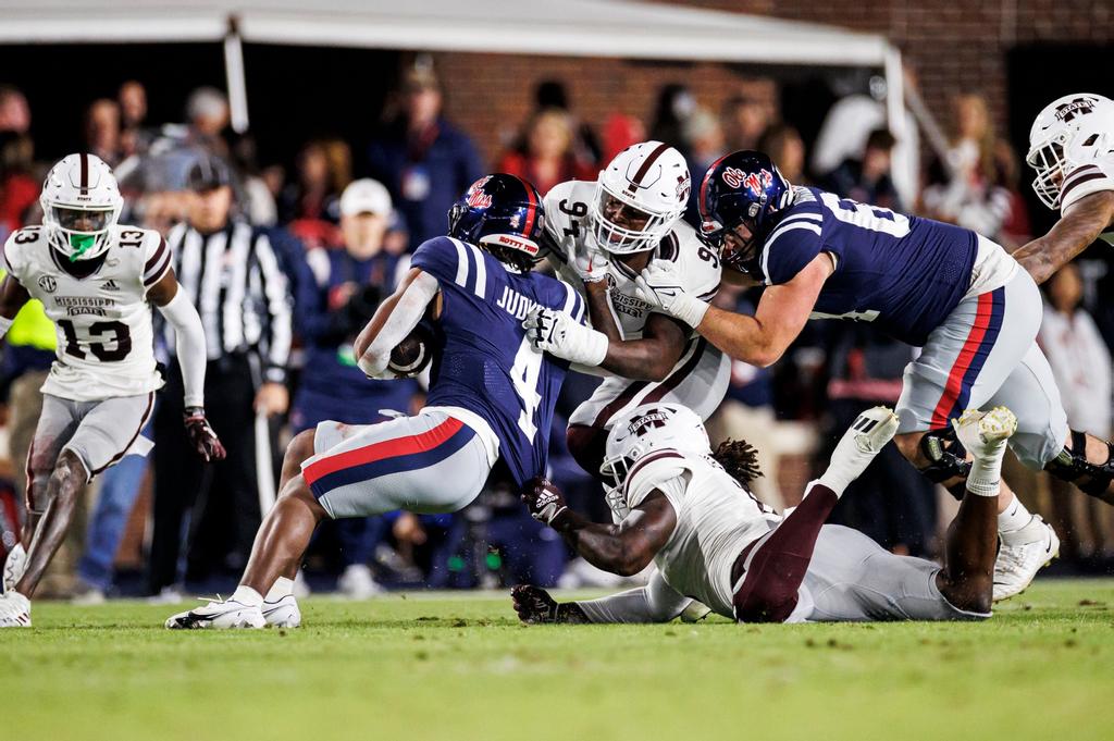 Bulldog stats breakdown Stopping the run leads to Egg Bowl win for