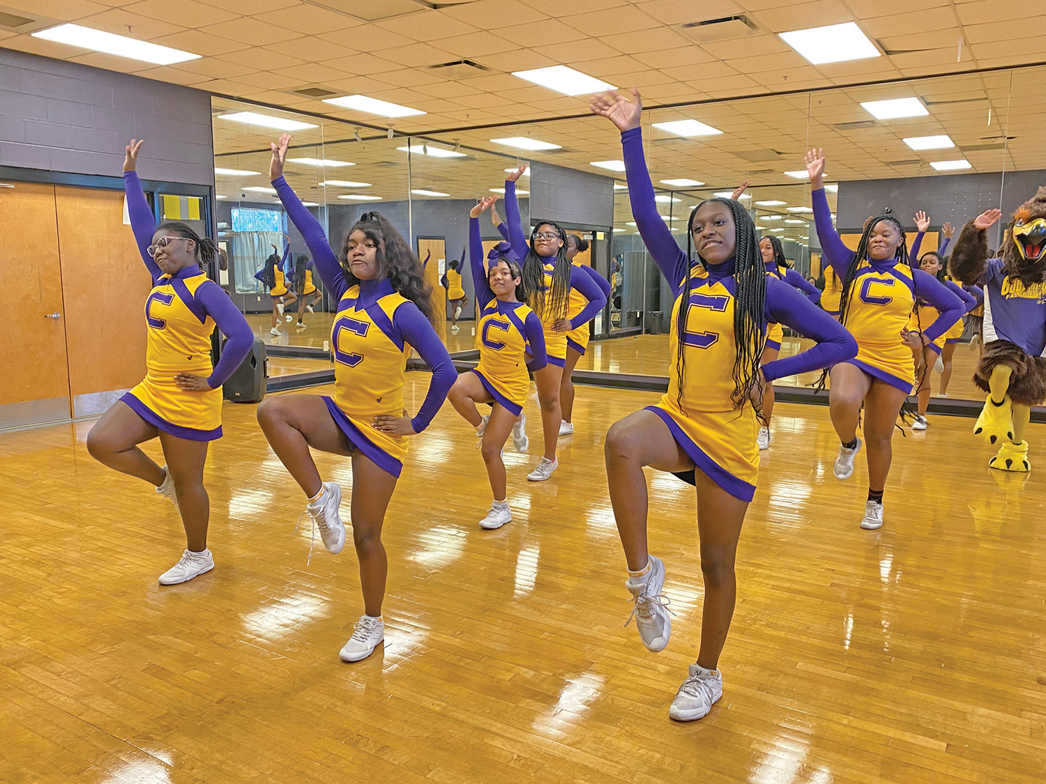 Congrats to the eighth grade girls who made high school cheer! – NMS PRESS