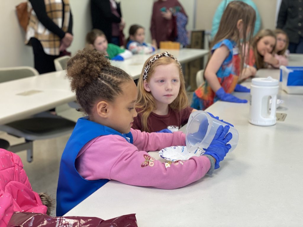 Girl Scouts get firsthand look at chemical engineering