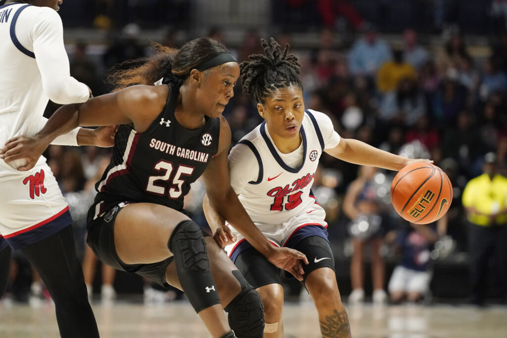 Ole Miss women’s basketball takes top-ranked South Carolina to the brink but falls in overtime