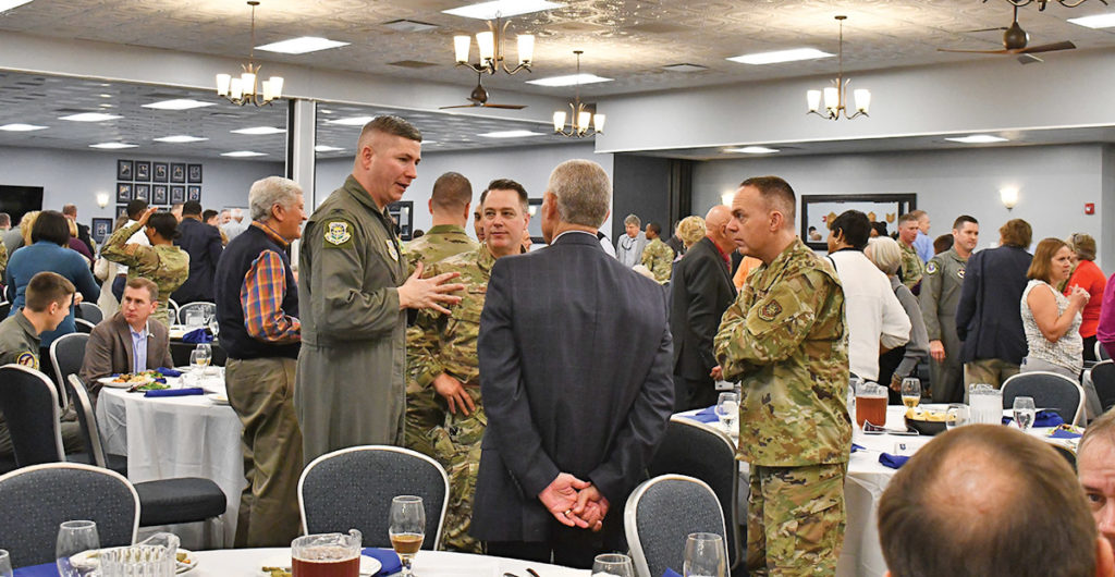 Public tours, meetings at base meant to promote better relations between airmen, community