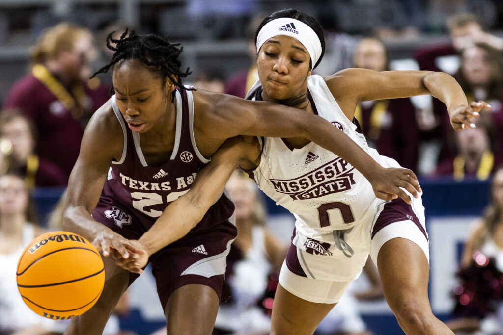 No. 13 seed Texas A&M upsets No. 5 seed Mississippi State at SEC tournament