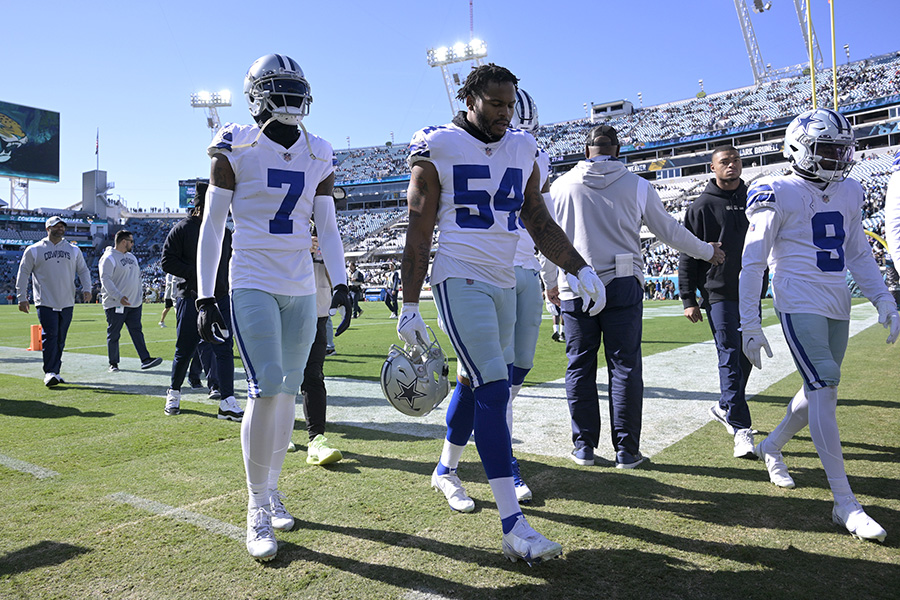 Dallas Cowboys defensive end Sam Williams (54) during the first