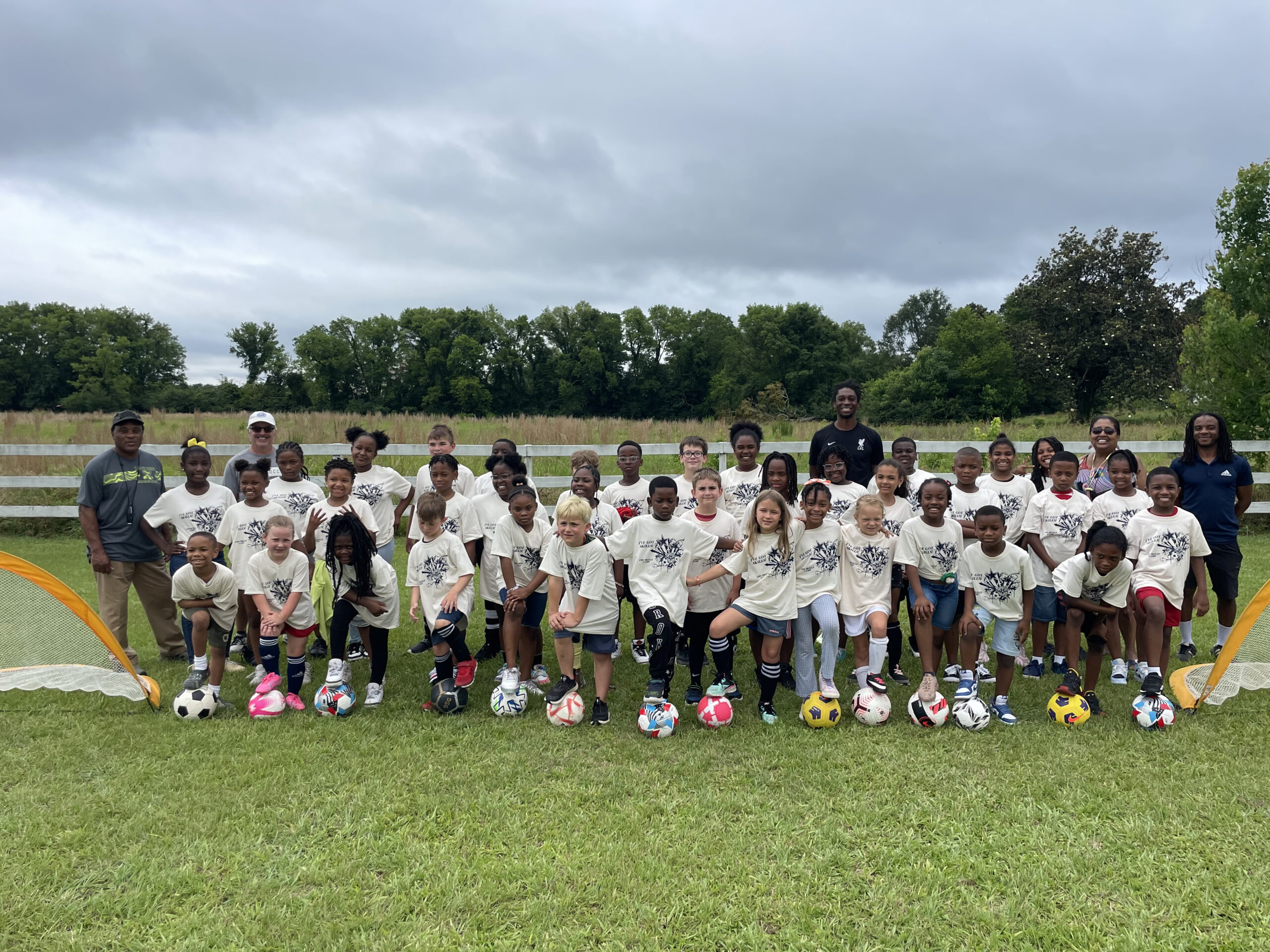 Columbus Soccer and Palmer Home team up for weeklong soccer camp The
