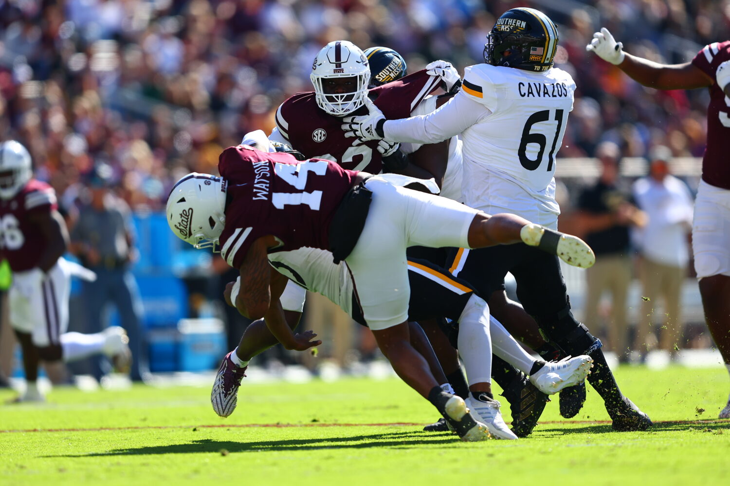 Moments that mattered in Mississippi State’s 41-20 win over Southern Miss