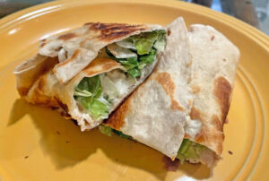 Hate lunch? Chicken Caesar Salad Wraps can help.