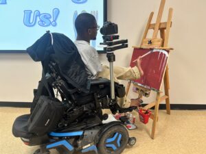 Artists with disabilities showcase, sell their art