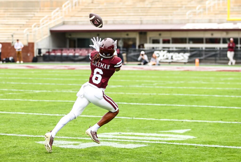 Shapen, pass-catchers showcase big-play potential in Mississippi State’s spring game
