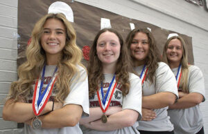 Education: Caledonia High girls powerlifting team takes third in Class 4A