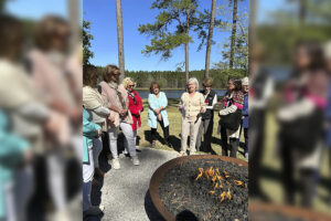 Starkville Town and Country Garden Club tours Bell home