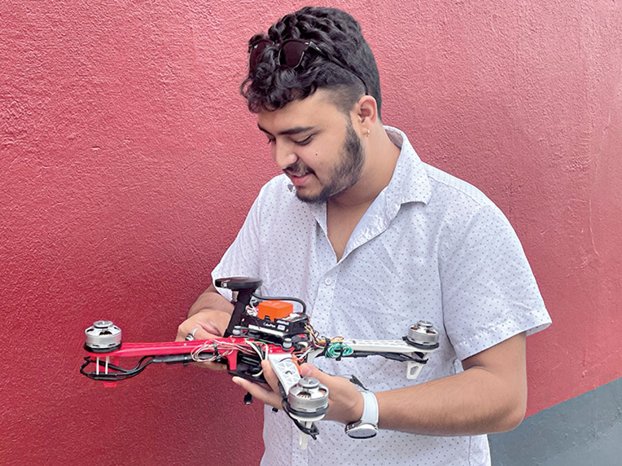 Community Profile: MSU graduate follows love of robotics from Nepal to Starkville