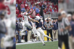 Being in EA College Football 25 is ‘surreal’ for Ole Miss stars Jaxson Dart, Tre Harris