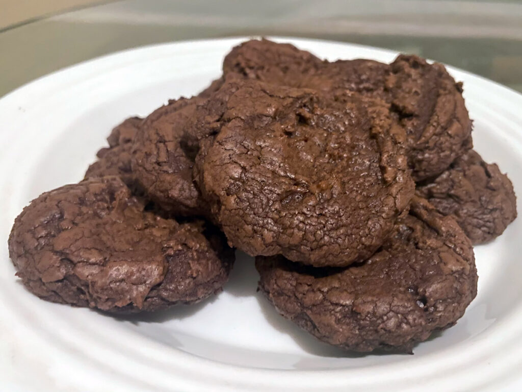 Brownie cookies are what the heart wants and needs