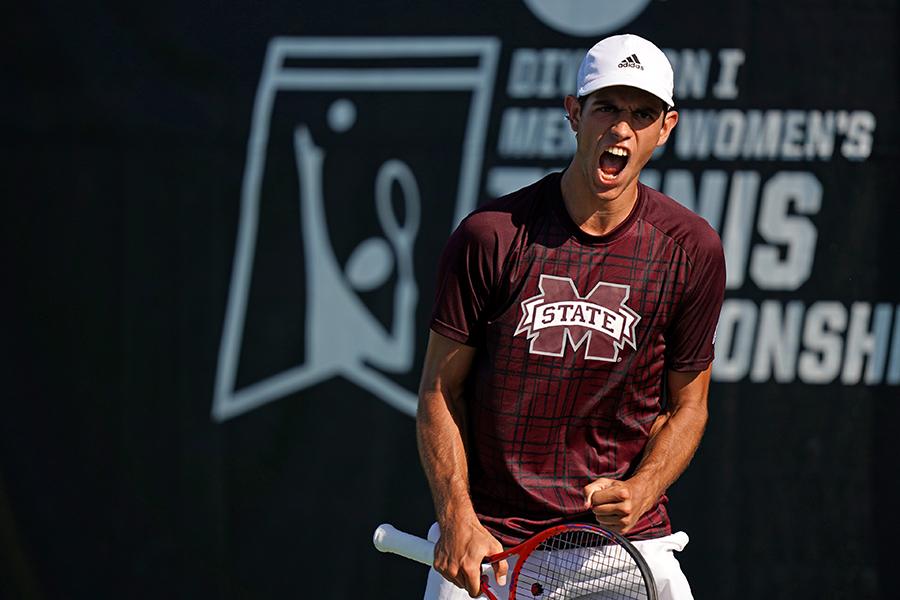 Mississippi State Olympic recap: Borges falls in singles, advances in doubles