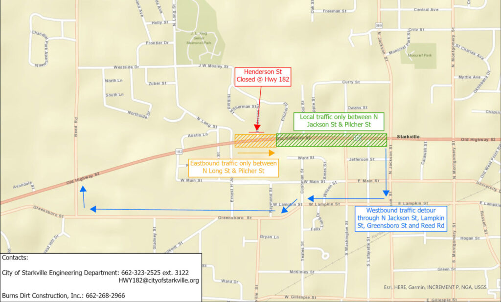 Westbound road closures start for Hwy 182 project